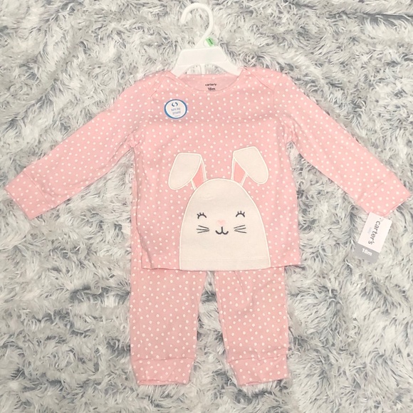 Carter's Other - Carter’s bunny with tail 2 piece set